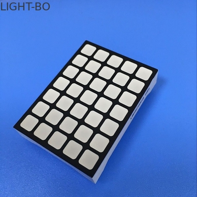 6mm 5 * 7 Square Dot Matrix LED Anode Column برای نمایشگر آسانسور LOP