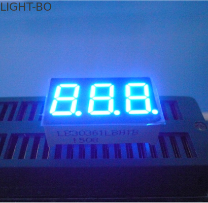 قیمت خوب نمایشگر LED عددی 0.36 اینچ ، نمایشگر 7 لایت آبی 80mcd - 100mcd آنلاین