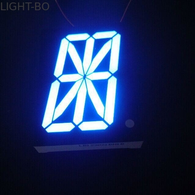 نمایشگر 2.3 اینچ تک 16 صفحه نمایش LED بخش برای شاخص طبقه آسانسور