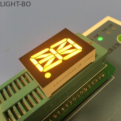 نمایشگر آند تک رقمی LED 16 سگمنت مصرف برق کم