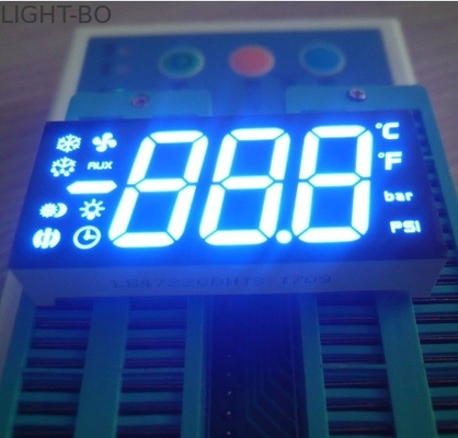 قیمت خوب سفارشی سه دیجیتال 7 بخش LED نمایشگر 47 X 22 X 9 میلی متر ابعاد بیرونی آنلاین