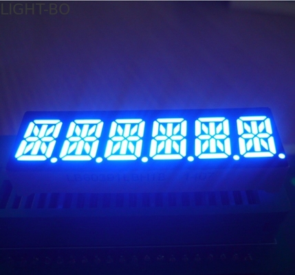 0.39 اینچ 6 رقمی 14 قسمت نمایش کلیدهای کادمیال Ultra Blue Process Control Applied