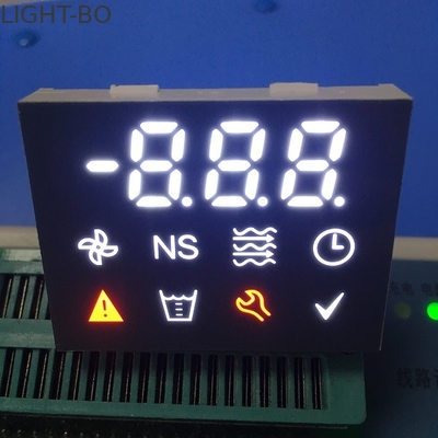پس زمینه پیشرفته چند رنگ سفارشی LED برای یخچال 0.4 اینچ