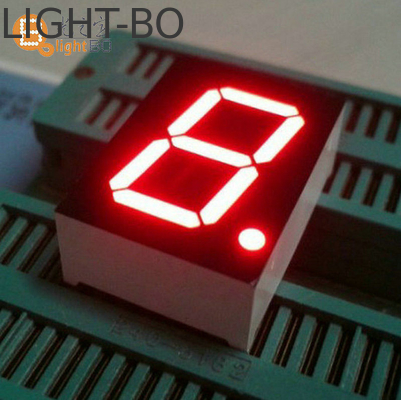 قیمت خوب صفحه نمایش LED تک رقمی 7 بخش 0.8 اینچ کاتود قرمز رنگ آنلاین