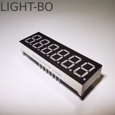 13.8mm Digit 14 Segment LED Display با پوشش پلاستیکی قرمز بسیار روشن
