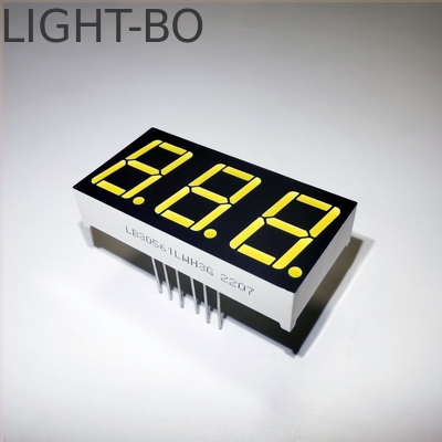 13.8mm 0.54''چهارده بخش نمایشگر عددی / چهارده بخش نمایشگر LED با جریان 20mA