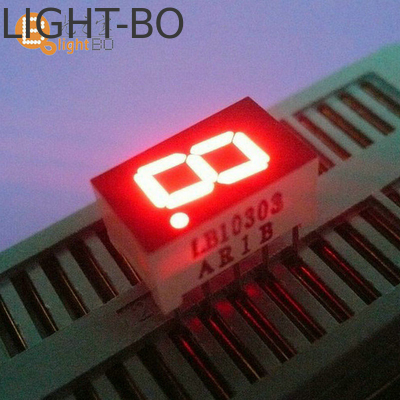 قیمت خوب صفحه نمایش LED تک رنگ 1 رقمی 0.3 اینچ برای لوازم خانگی آنلاین