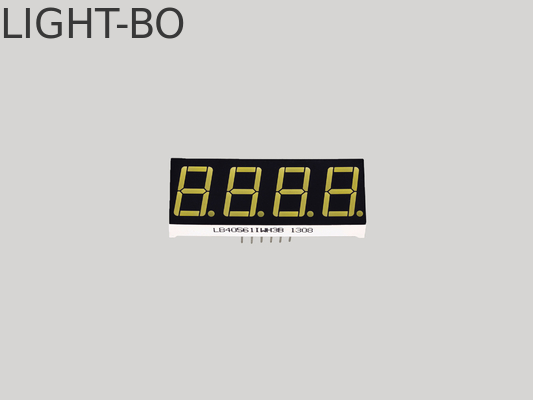 Ultra White 4 Digit 7segment LED Display Clock Display Anode Cathode برای نشانگر تایمر دیجیتال