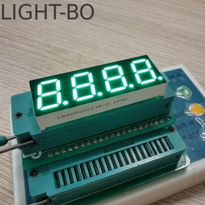 قیمت خوب صفحه نمایش روشن سبز خالص 0.56 اینچ 4 رقم 7 بخش LED برای ابزار کنترل آنلاین