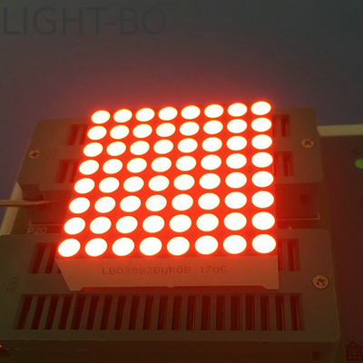 صفحه نمایش LED 3mm Red Dot Matrix 32x64dot AC100-240V ورودی 18PIN کمتر از 600W/m2 مصرف برق