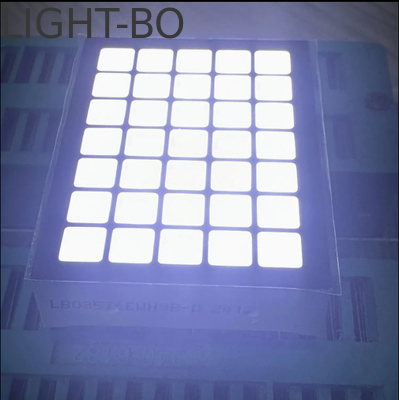 قیمت خوب صفحه نمایش LED 5x7 White Dot Matrix با قطر 3 میلی متر آنلاین