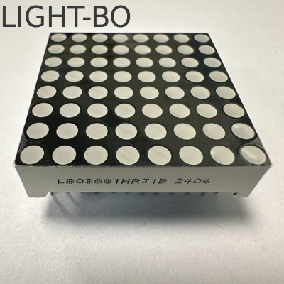 قیمت خوب LED Display Stabler Performance دو رنگ قرمز/سبز 3mm 8*8 DOT ماتریس آنود مشترک برای نشانه های متحرک آنلاین