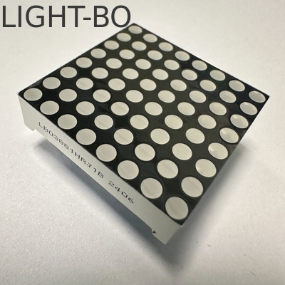 قیمت خوب رنگ دو رنگ قرمز/سبز 3mm 8*8 DOT Matrix Stabler Performance نمایشگر LED آنود مشترک برای نشانه های متحرک آنلاین