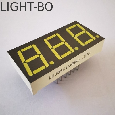 قیمت خوب صفحه نمایش LED کاتود مشترک Ultra Bright White Grey سطح 7 بخش 3 رقم 14.2mm برای کنترلگر دما آنلاین
