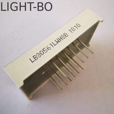 Ultra Bright White Grey Surface 7 Segment 3digit 14.2mm Common Cathode LED Display برای کنترل کننده دما