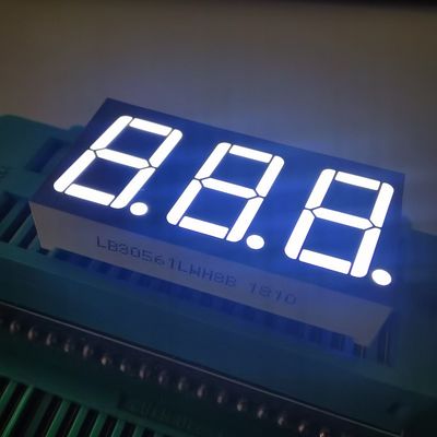 صفحه نمایش LED آنود عمومی Ultra Bright White Grey سطح 7 بخش 3 رقم 14.2mm برای کنترلگر دما