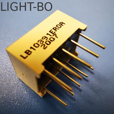 قیمت خوب صفحه نمایش LED قرمز بسیار روشن یک رقمی 0.39 اینچ 7 بخش کاتود مشترک برای پانل ابزار آنلاین
