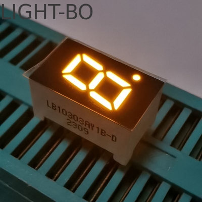 رنگ لاجورد 7.62mm تک رقمی 7 بخش LED نمایش آنود مشترک