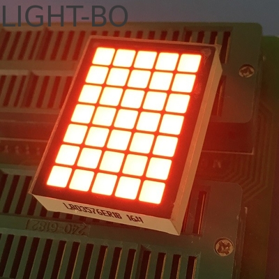 قیمت خوب صفحه نمایش LED 5*7 با رنگ قرمز بسیار روشن و مربع آنلاین