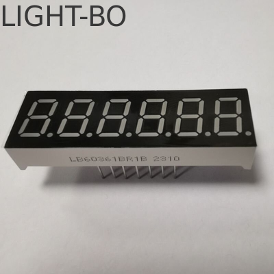 قیمت خوب نمایشگر LED 6 رقمی آبی یخ 7 بخش 0.36 اینچی که به طور گسترده ای برای صفحه ابزار استفاده می شود آنلاین