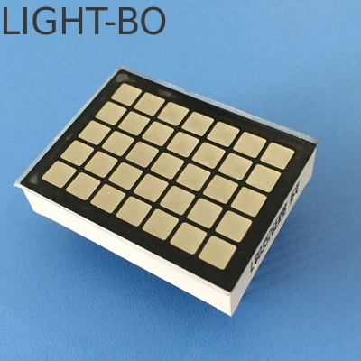 صفحه نمایش LED مربع DOT متریکس قرمز فوق العاده روشن 5 * 7 برای شاخص شماره طبقه آسانسور
