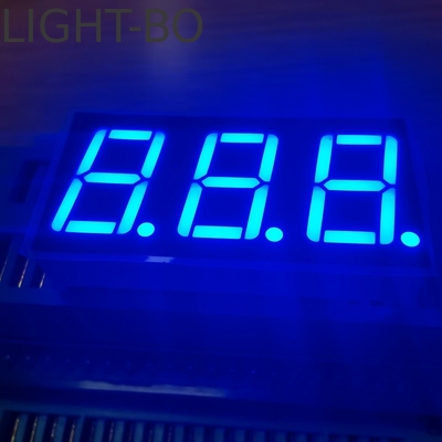 قیمت خوب کاتود مشترک Ultra Bright Blue 7 Segment LED Display سه رقمی 0.56 اینچ آنلاین