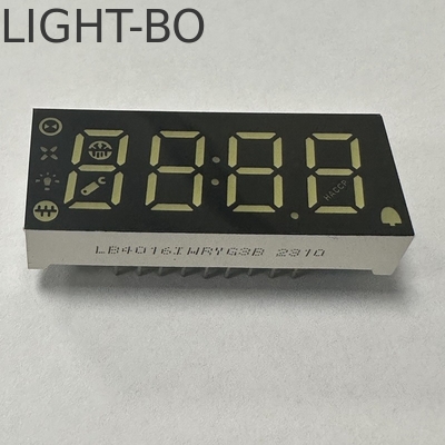 قیمت خوب صفحه نمایش LED 4 رقمی 7 بخش چندرنگ کاتود مشترک برای پنل کنترل یخچال آنلاین