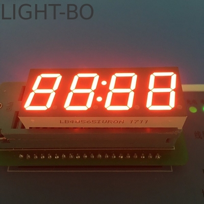 صفحه نمایش ساعت LED 4 رقم 7 بخش آنود مشترک برای تجهیزات ورزشی