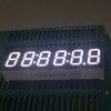 نمایشگر LED 7 سگمنت 6 رقمی با ارتفاع 9.2 میلی‌متر و کاتد مشترک برای تایمر شمارش معکوس دیجیتال