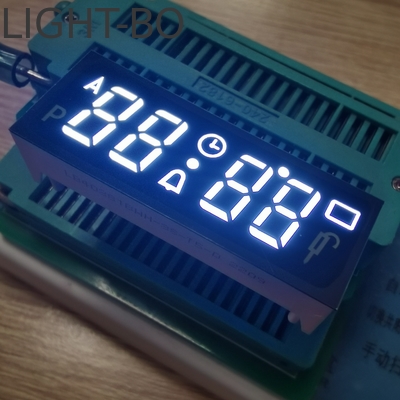 Ultra White 7 Segment Common Cathode LED Display 4 رقم برای تایمر فان داخلی