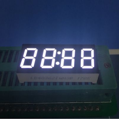 قیمت خوب 0.36 اینچ Common Anode Ultra Bright White 4 Digit 7 Segment LED Clock Display برای کنترل تایمر دیجیتال آنلاین
