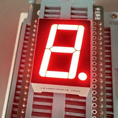 قیمت خوب Ultra Bright Red Single Digit 0.8 inch 7 Segment LED Display کاتود مشترک برای شاخص دیجیتال آنلاین