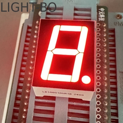 Ultra Bright Red Single Digit 0.8inch 7 Segment LED Display کاتود مشترک برای شاخص دیجیتال