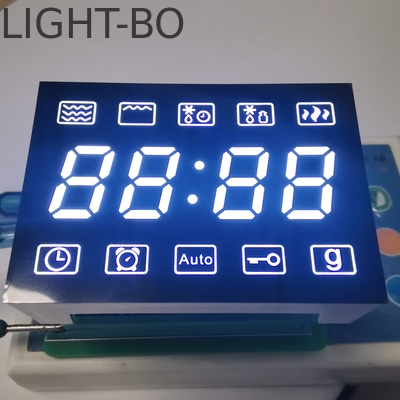 صفحه نمایش LED 7 بخش آنود مایکروویو معمولی 4 رقمی سفید فوق روشن