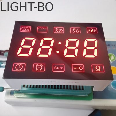 Ultra Red 7 Segment LED Display 4 Digit Common Cathode Fo کنترل مایکروویو