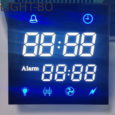 صفحه نمایش ال ای دی 7 بخش Ultra White / Blue Common Cathode برای تایمر فر دیجیتال