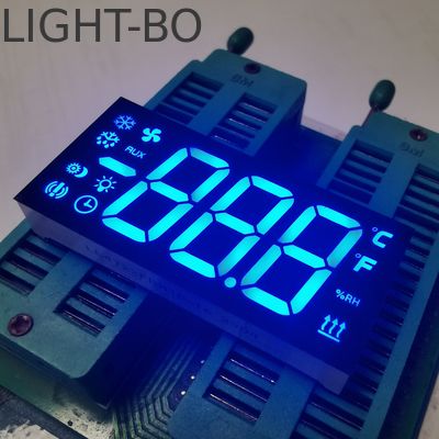 صفحه نمایش LED 3 رقمی 7 قطعه قطب مشترک برای کنترل کننده یخچال