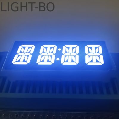 4 رقم 0.39 اینچ کاتود مشترک 14 بخش Ultra Bright White LED Clock Display
