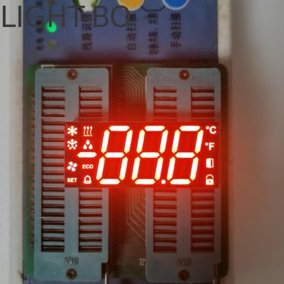 Ultra Bright Red Common Cathode Custom Seven Segment Led Display برای کنترل یخچال ها و فریزر ها