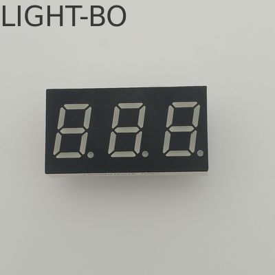 قیمت خوب رنگ نارنجی سفارشی 7 بخش صفحه نمایش LED سه رقمی آنود مشترک آنلاین