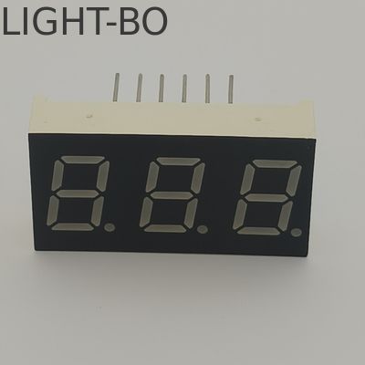 قیمت خوب صفحه نمایش LED سه رقمی 0.4 اینچ 7 بخش رنگ زرد آنود مشترک آنلاین