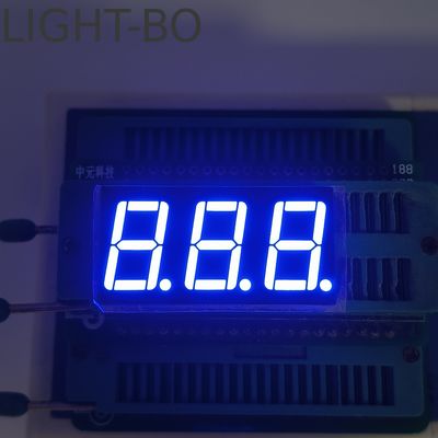 قیمت خوب Ultra Bright Blue 7 صفحه نمایش LED سه رقمی کاتود مشترک آنلاین