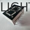 صفحه نمایش ال ای دی Ultra روشن قرمز تک رقمی 0.39inch 7 بخش برای صفحه ابزار