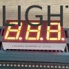 صفحه قرمز فوق روشن صفحه نمایش LED کاتود مشترک 7 بخش 3 رقم 14.2mm برای کنترلگر دما
