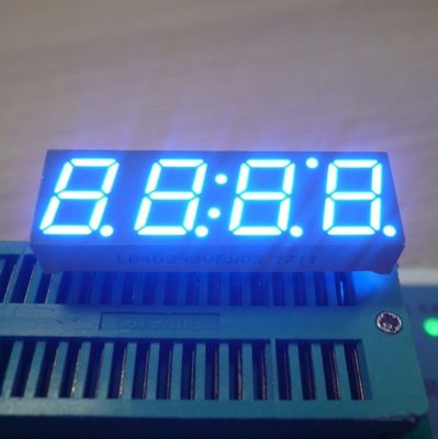 قیمت خوب نمایشگر LED 7 سگمنت 4 رقمی آند مشترک اولترا آبی 0.39 اینچ برای جعبه تنظیم دیجیتال (STB)، با خم شدن پین 90 درجه آنلاین