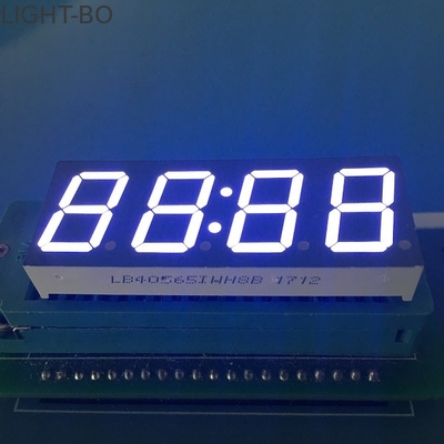0.56 اینچ 7 بخش نمایش LED 4 رقمی خروجی شدت روشنایی برای کنترل کننده تایمر دیجیتال