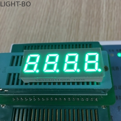 قیمت خوب سبز خالص 7 قسمت LED LED 0.4 اینچ 4 رقمی شدت درخشان آنلاین