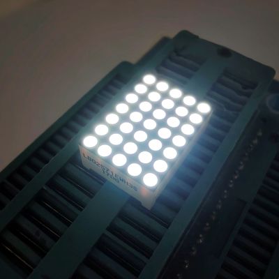 قیمت خوب 1.9mm Common Cathode DOT Matrix نمایشگر LED سبز خالص آنلاین