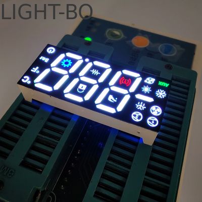 نمایشگر LED 7 Segment 17mm 3 رقمی کاتد مشترک برای کنترلر یخچال