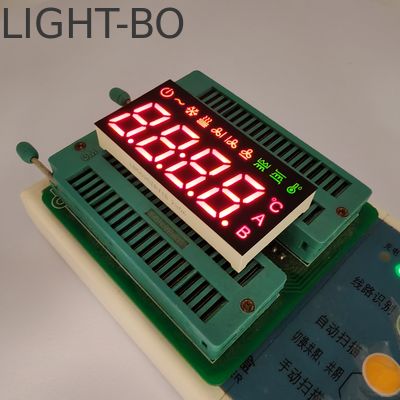 صفحه نمایش LED سبز/قرمز 4 رقمی 7 بخش برای کنترل کننده کولر هوا